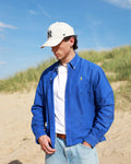Cropped Ralph Lauren blue shirt