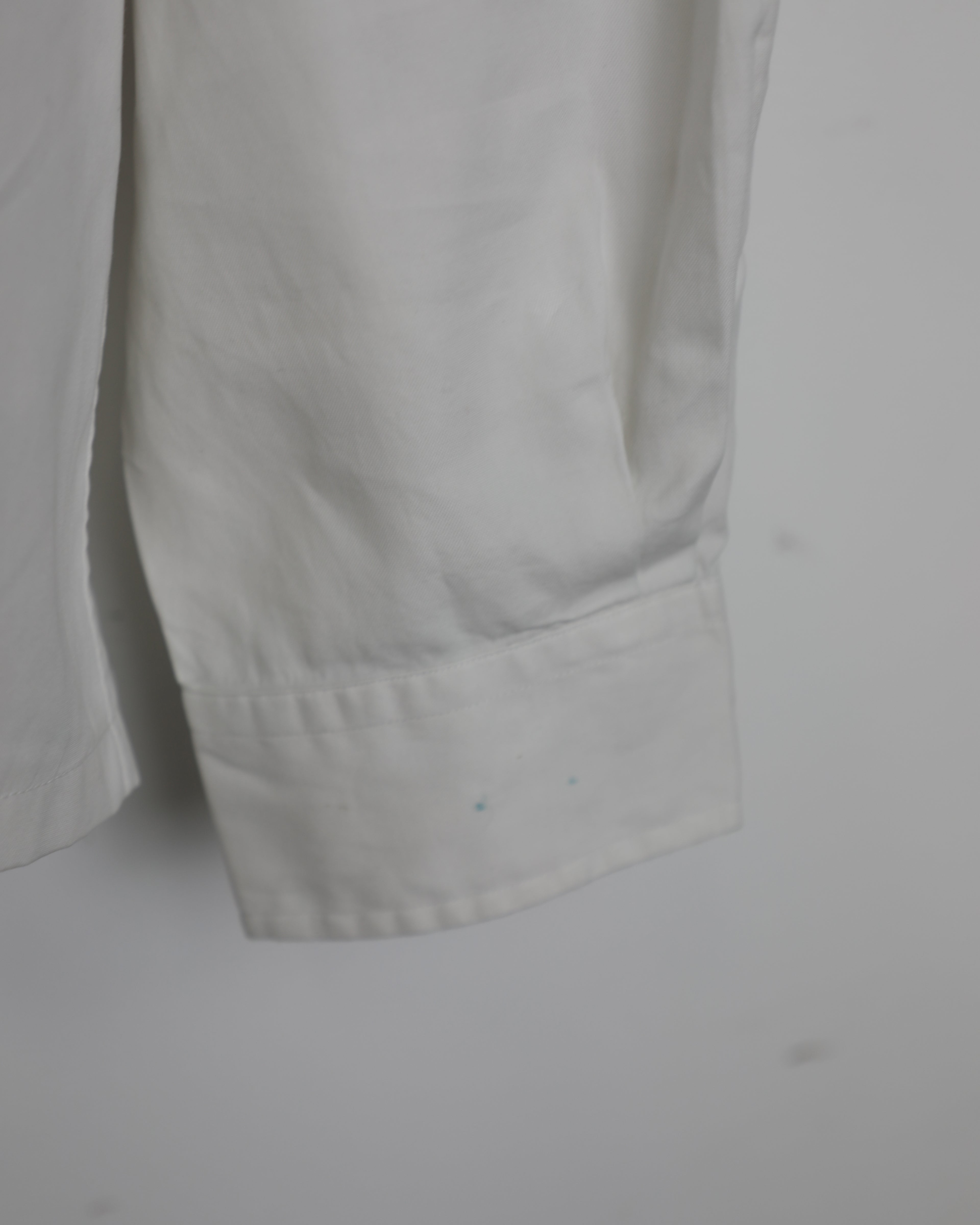 Cropped Ralph Lauren white and retro stripe shirt