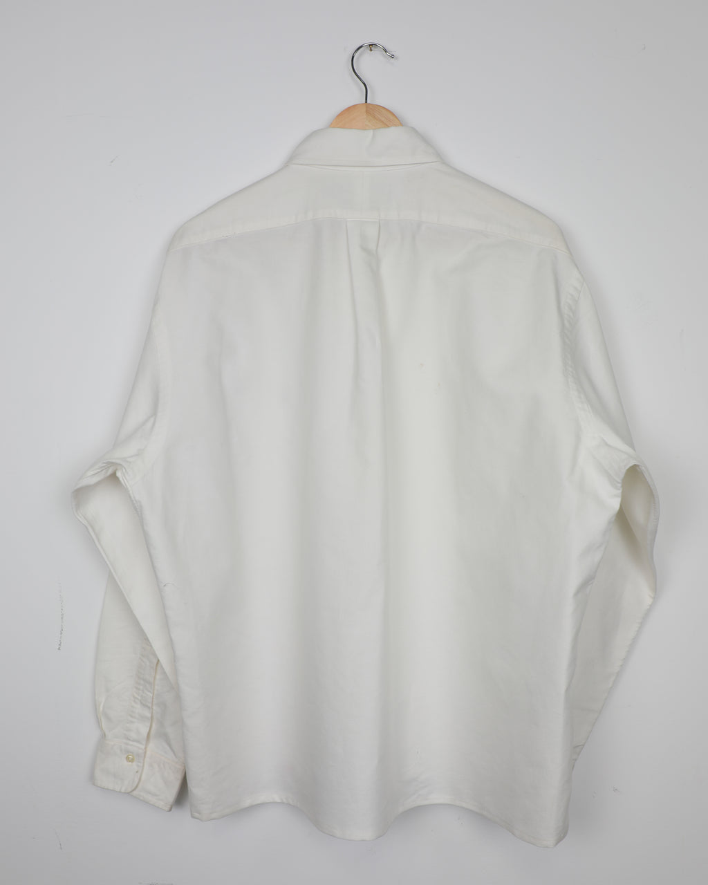 Cropped Ralph Lauren white retro style striped shirt