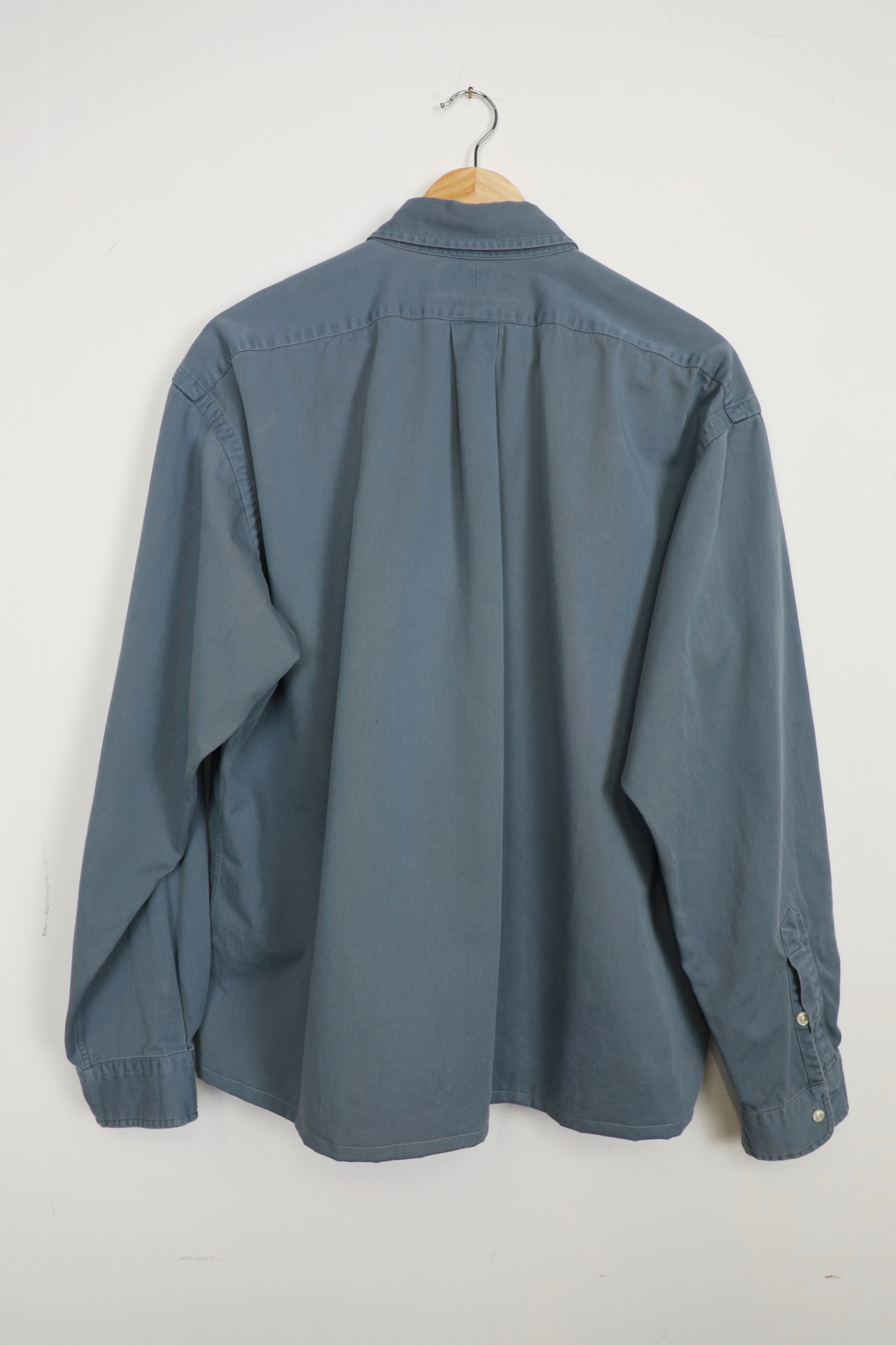 ralph Lauren dark blue Blake cropped shirt