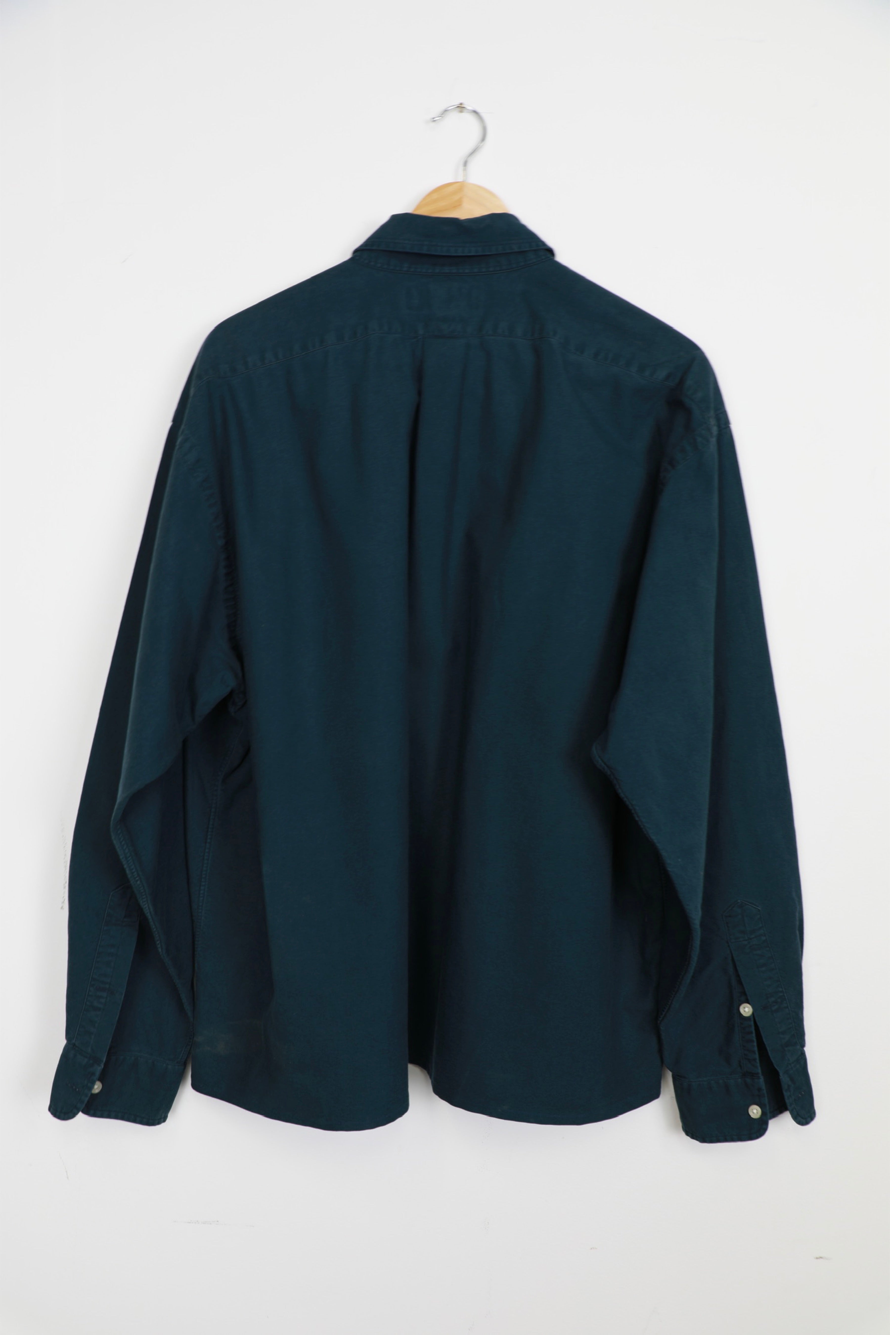 Ralph Lauren dark blue navy cropped shirt