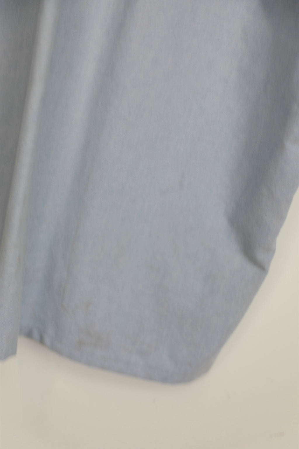 Ralph Lauren light blue short sleeve cropped shirt