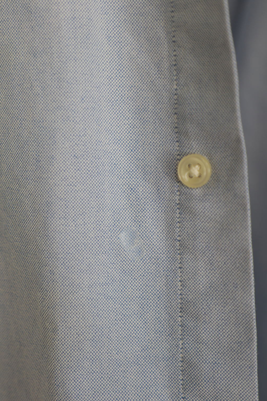 Ralph Lauren light blue cropped shirt