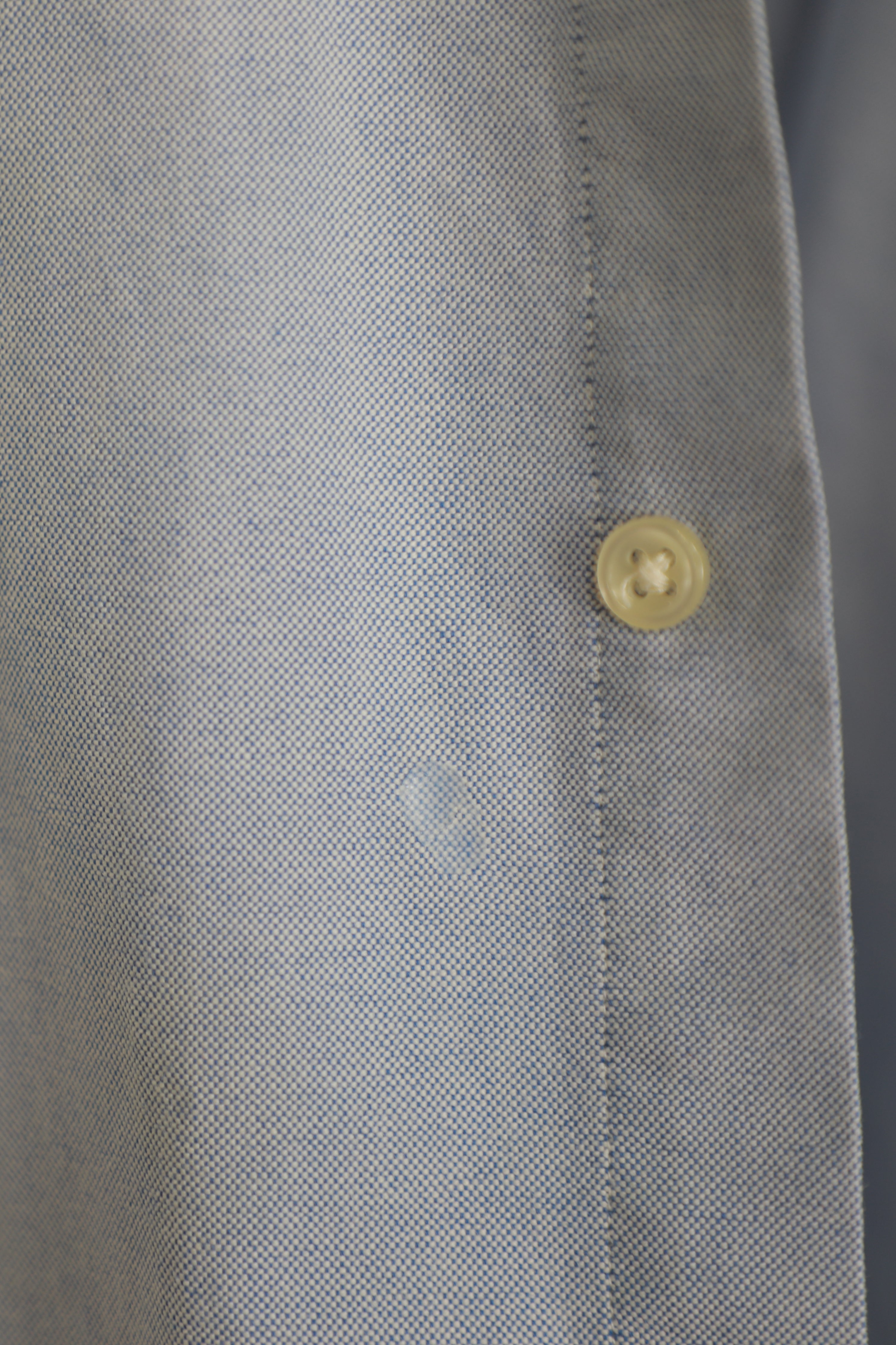Ralph Lauren light blue cropped shirt