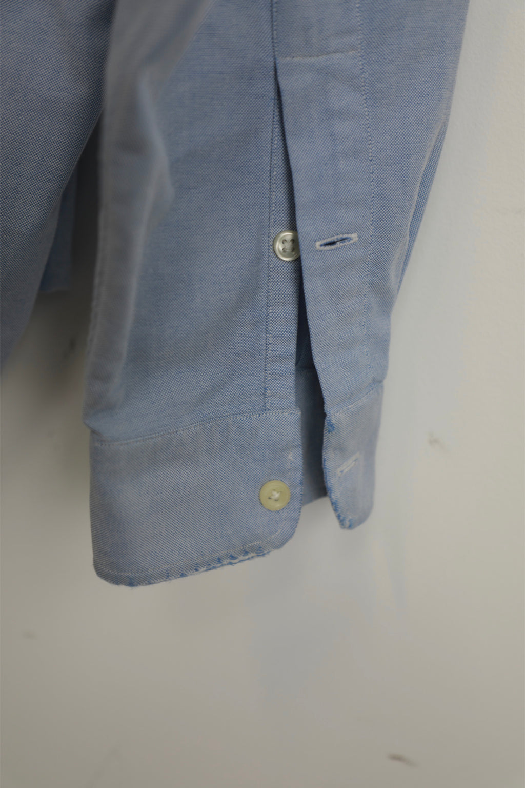 Ralph Lauren light blue cropped shirt