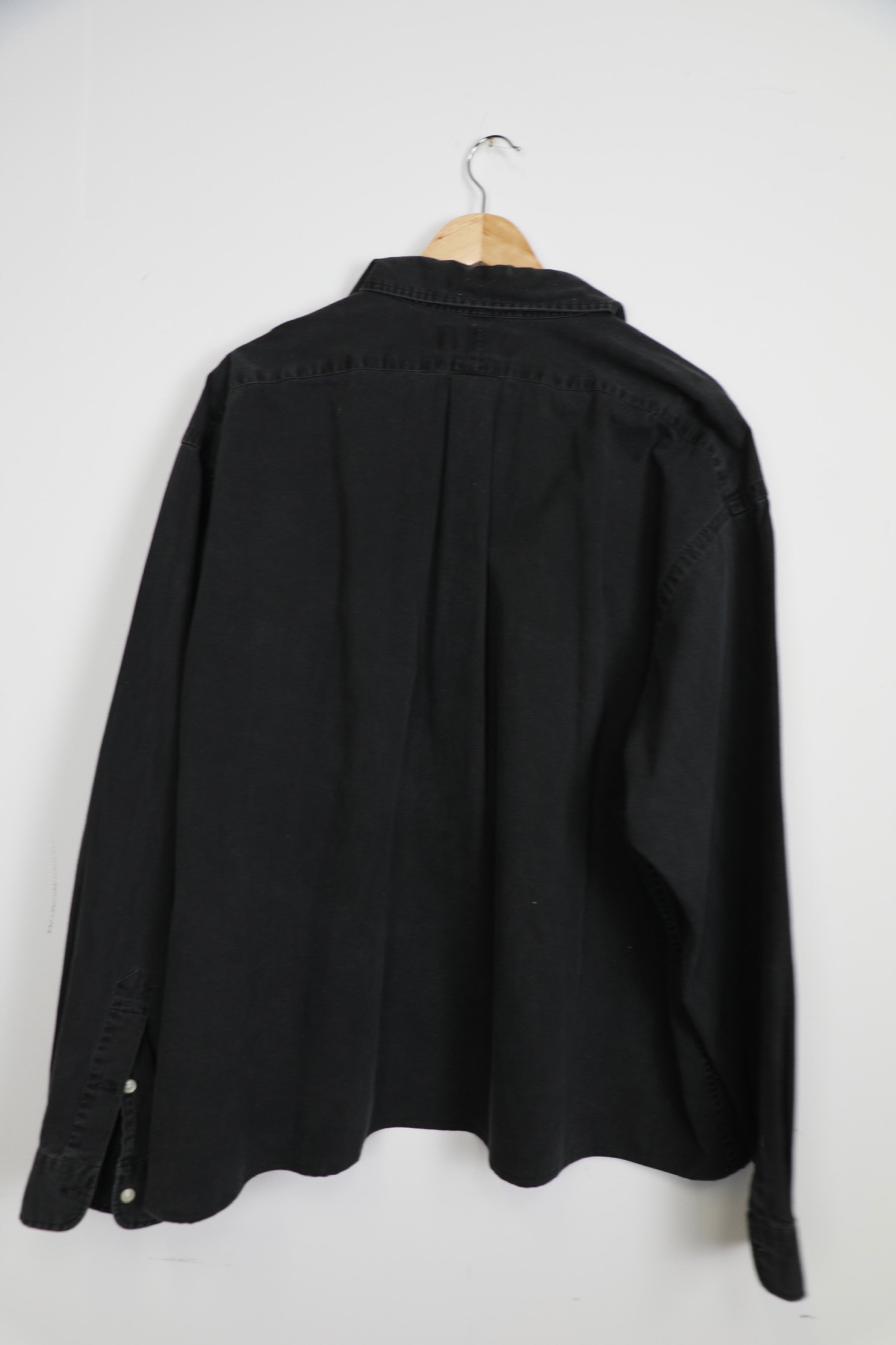Ralph Lauren black cropped shirt